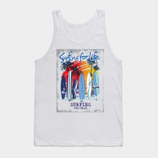 Surfing for lfe Tank Top